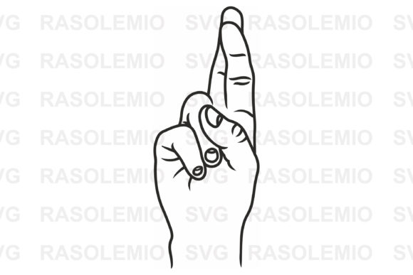 Crossed Fingers: A Graphic Design Asset for Warm, Human Branding