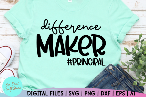 Difference Maker, Principal: Graphics for Crafts That Land