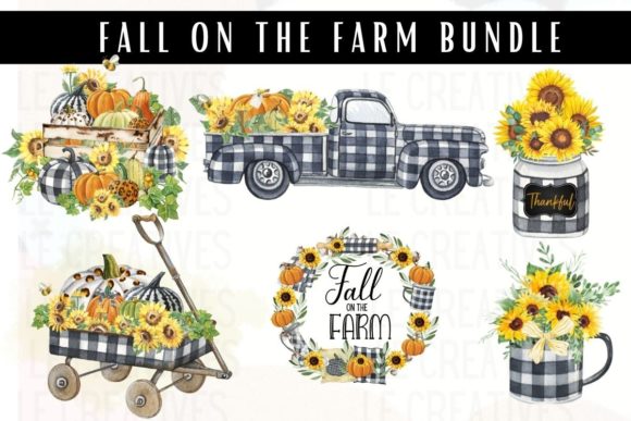 FALL on the FARM SUBLIMATION DESIGNS