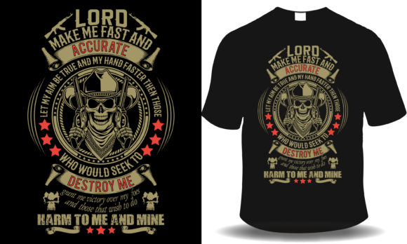 Lord Make Me Fast Accurate Veterans Graphics
