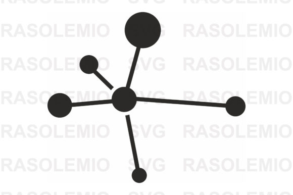 Molecule: A Clean, Scientific Spark for Embroidery Projects