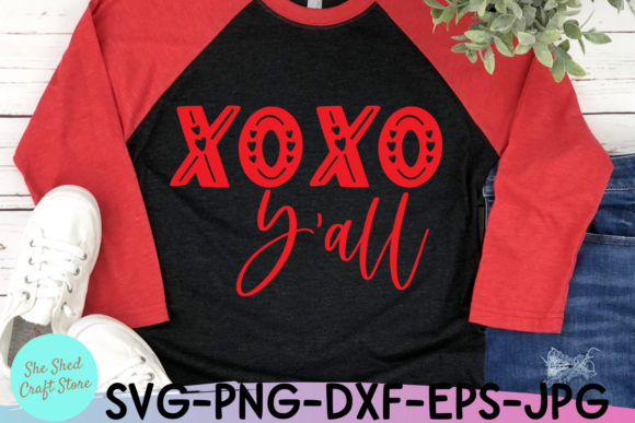 XOXO Valentines Day SVG: Graphics for Crafts & Commercial Use
